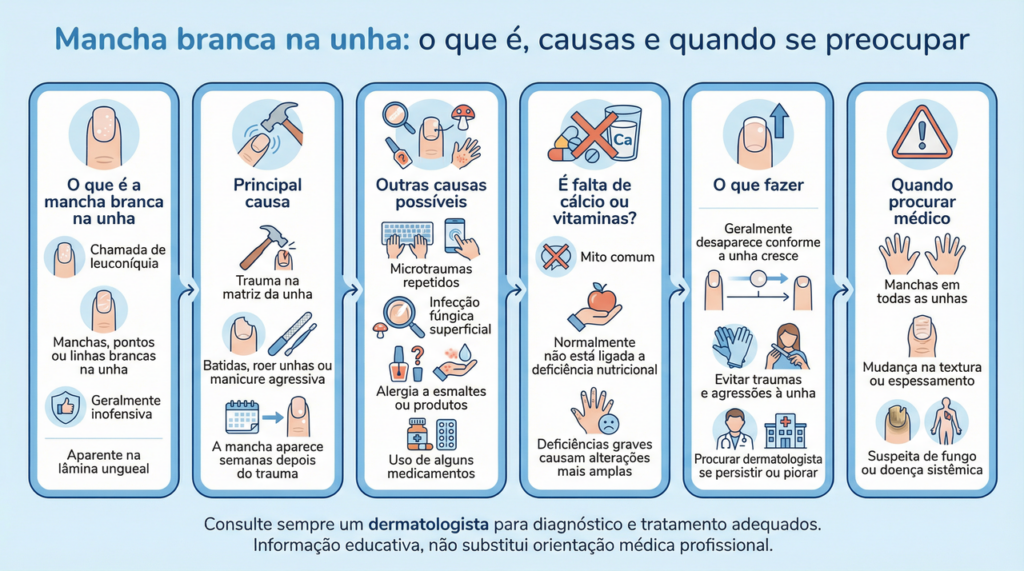 Roer a unha e manicure agressiva causam microtraumas que viram manchas brancas