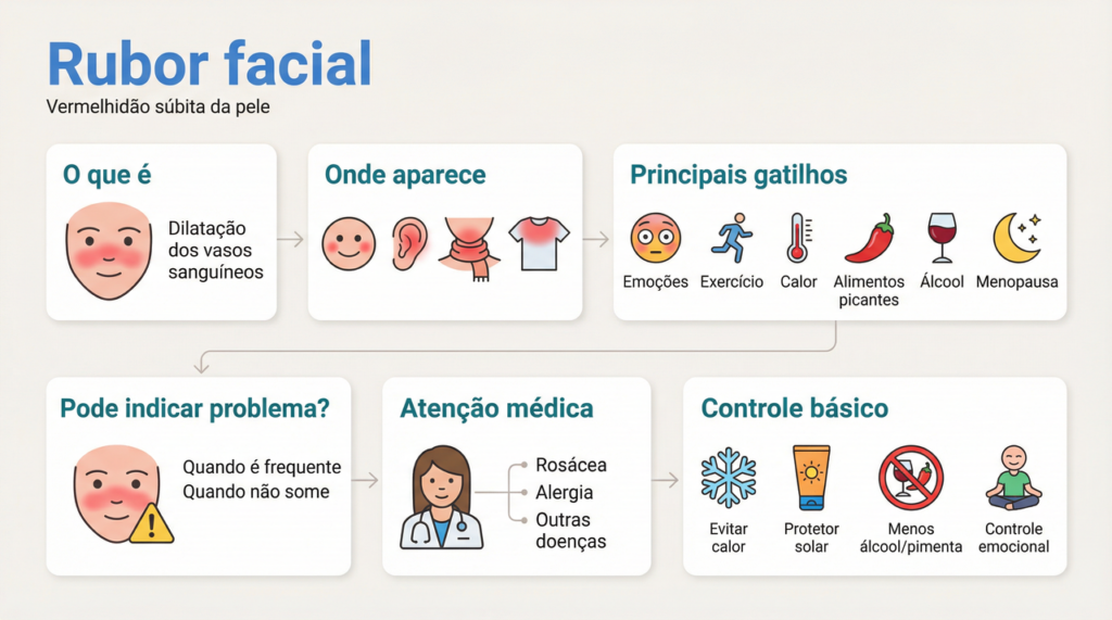 Se seu rosto fica vermelho do nada, esses podem ser os verdadeiros motivos