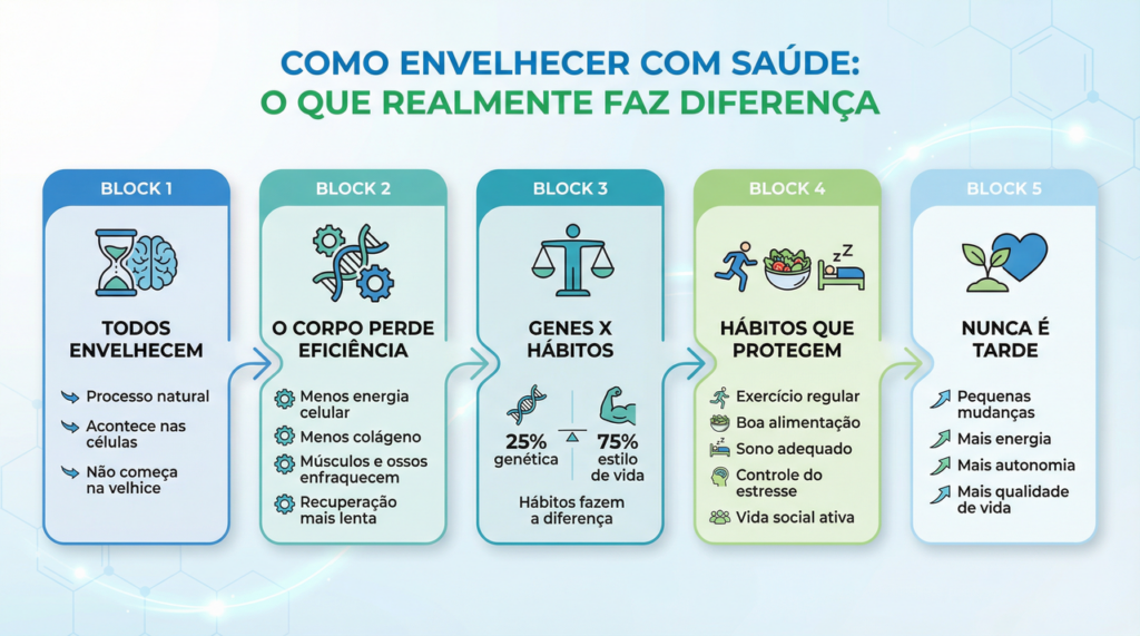 Pessoa de 70 anos cheia de energia tem esses hábitos que outra da mesma idade não possui