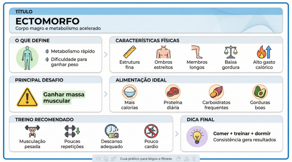 Corpo magro não é desculpa: com os alimentos certos e o treino ideal dá para ganhar volume sem passar sufoco