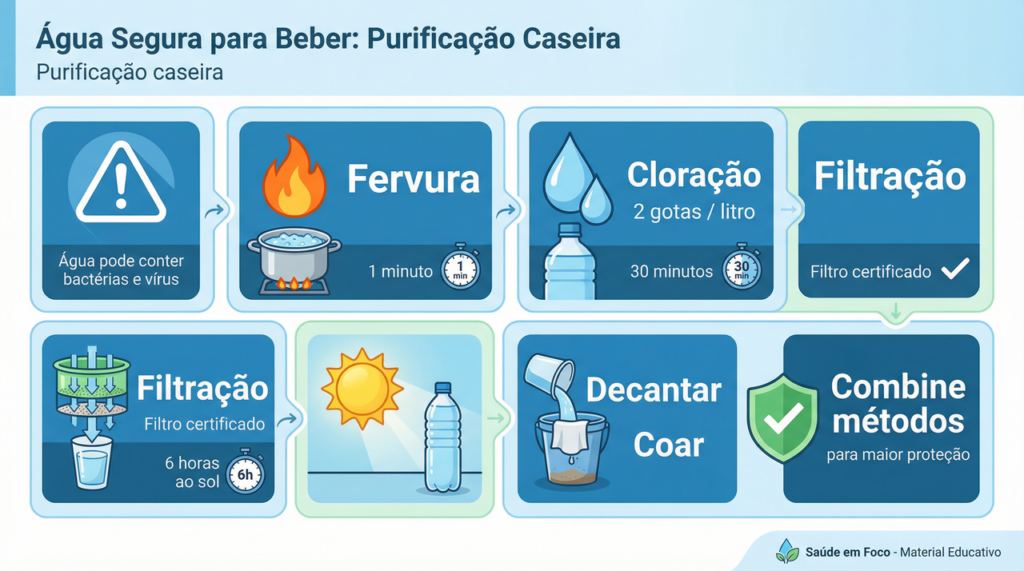 Nem sempre dá para confiar na água da torneira: Esses são os melhores jeitos de eliminar microrganismos perigosos em casa