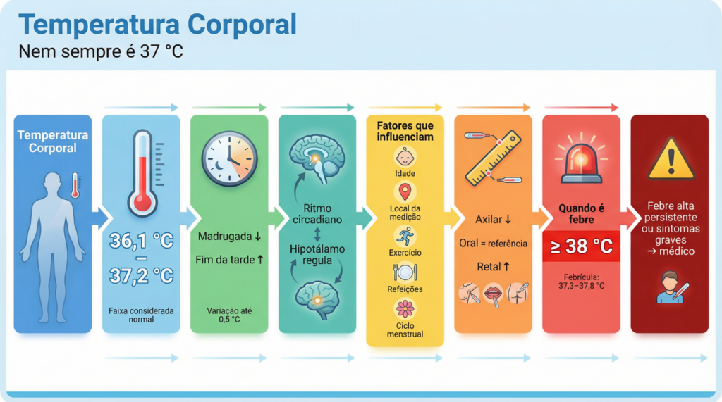 Saber a temperatura certa do seu corpo ajuda a identificar doenças antes mesmo dos sintomas aparecerem