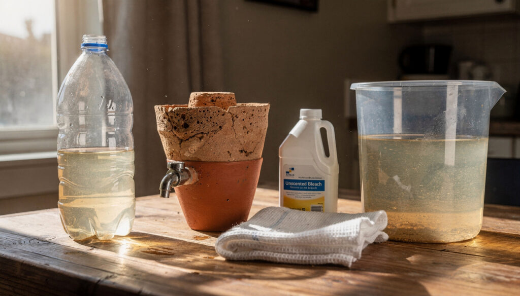 Nem sempre dá para confiar na água da torneira: Esses são os melhores jeitos de eliminar microrganismos perigosos em casa