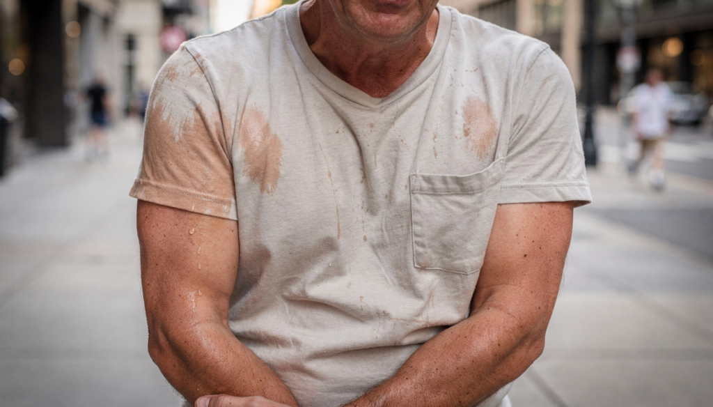 Por que algumas pessoas suam tanto mesmo sem calor ou esforço físico?