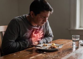 A queimação após comer costuma ser o aviso que o estômago dá