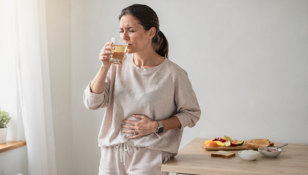 A queimação após comer costuma ser o aviso que o estômago dá