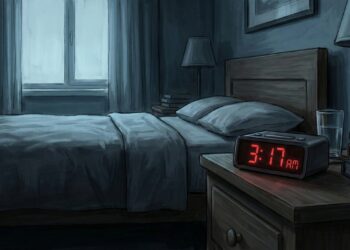 Despertar entre 3h e 4h da manhã pode estar ligado aos ciclos naturais do sono e a fatores como estresse e ansiedade