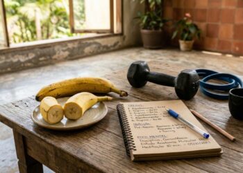 Banana rica em potássio, magnésio e vitaminas do complexo B: aliada da memória, da saúde muscular e da energia no dia a dia.
