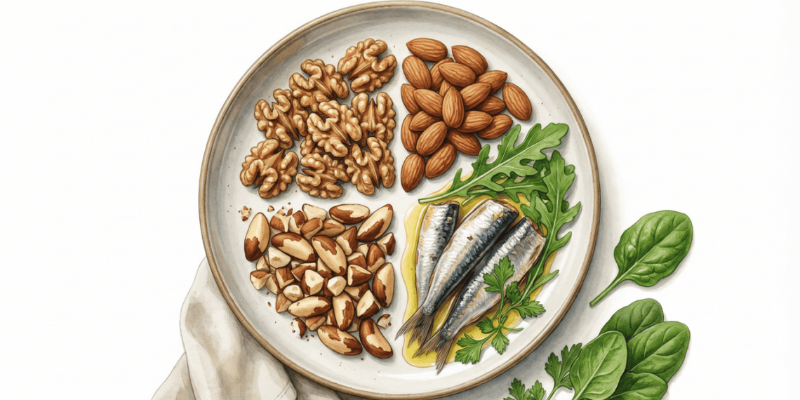 Alimentos que você deve consumir diariamente a partir dos 65 anos: protegem o coração e o cérebro