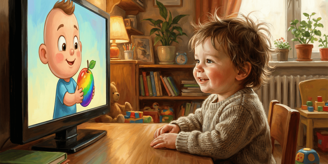 Como estimular o apetite das crianças através de desenhos animados