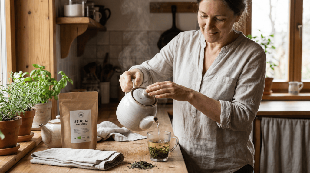 Erva com ação antioxidante que pode apoiar a saúde do tecido conjuntivo