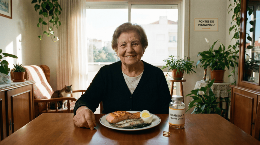 Vitamina D: como consumi-la para melhorar a saúde óssea após os 60 anos