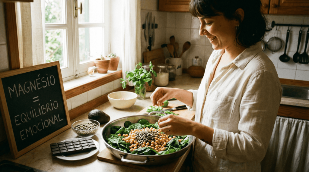 Como o magnésio influencia o humor?