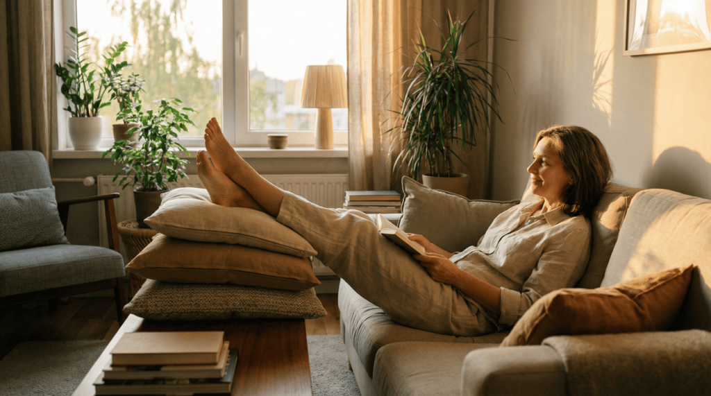 Como diminuir a retenção de líquidos à noite e melhorar a qualidade do sono?