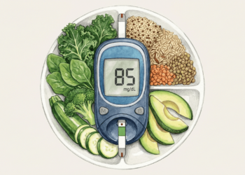 Dieta que ajuda a controlar a glicose em adultos com diabetes tipo 2
