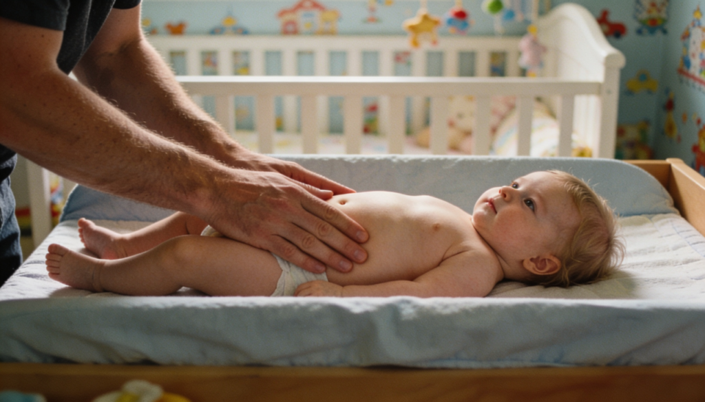 O que fazer quando o bebê sofre para evacuar e precisa de alívio?