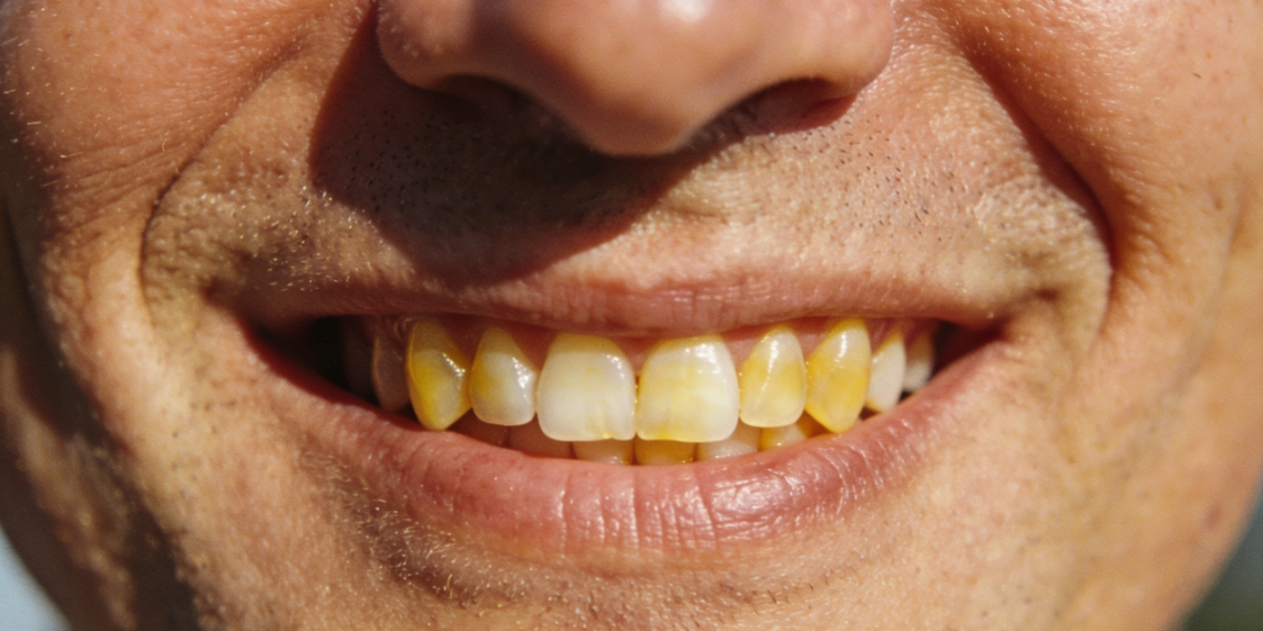 Por que os dentes ficam amarelos mesmo com higiene em dia?