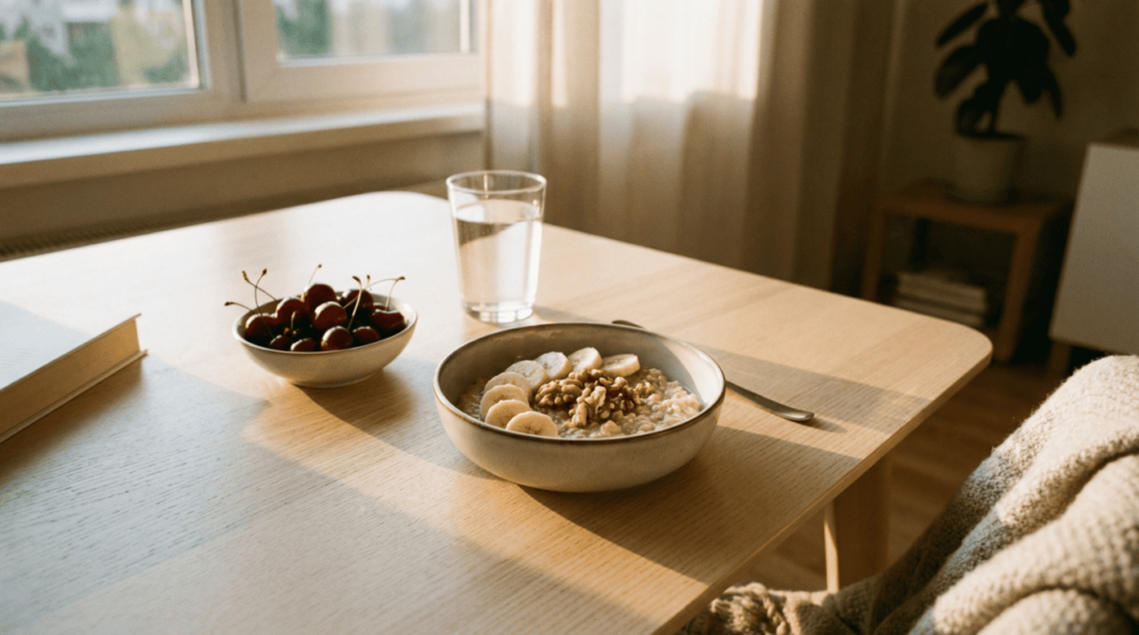 7 alimentos ricos em melatonina que ajudam a melhorar a qualidade do sono