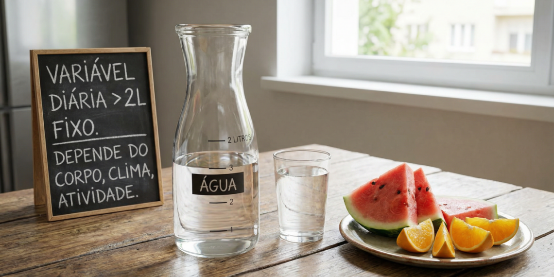 Regra dos dois litros de água por dia não tem base científica e varia entre pessoas