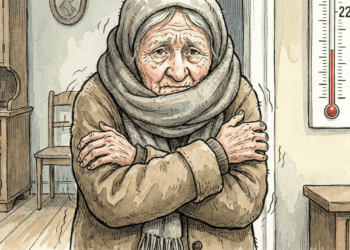 Por que sentimos mais frio à medida que envelhecemos