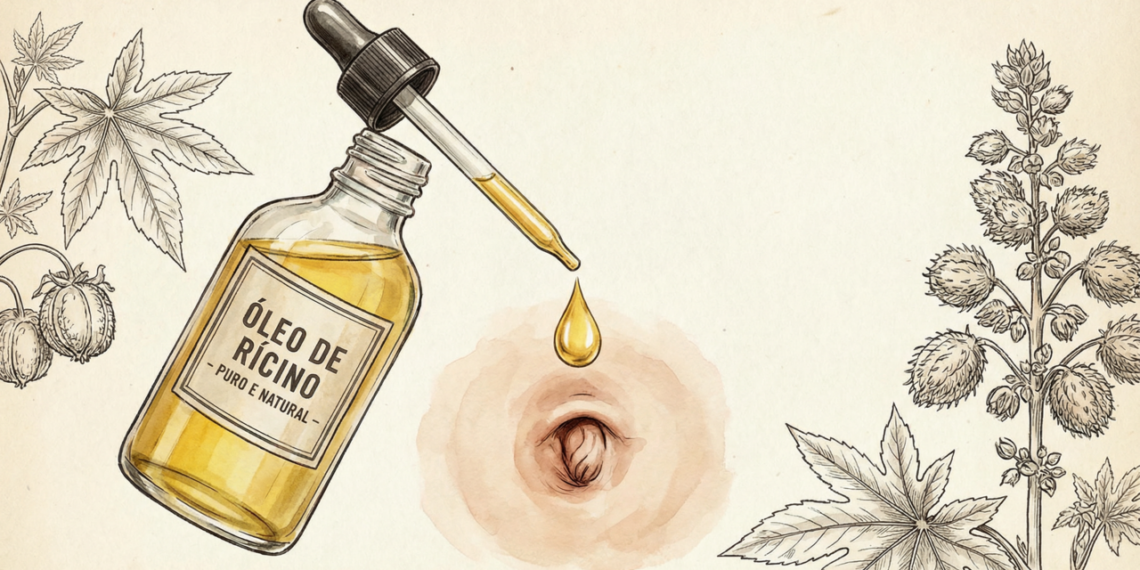 Óleo de rícino no umbigo viraliza nas redes, mas não tem comprovação científica para desintoxicar ou emagrecer