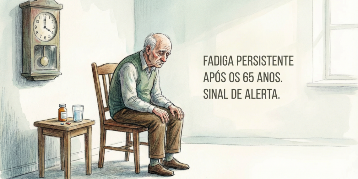 Fadiga persistente após os 65 anos pode indicar doenças graves e aumentar risco de mortalidade