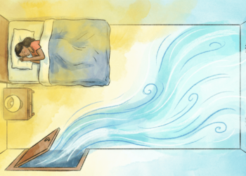 Estudos revelam como uma porta fechada no quarto afeta a qualidade do sono