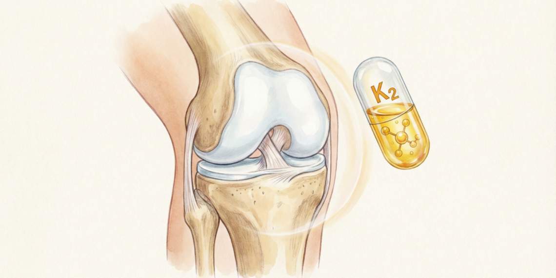 Deficiência de vitamina K aumenta em 60% o risco de osteoartrite e acelera danos na cartilagem sendo especialistas