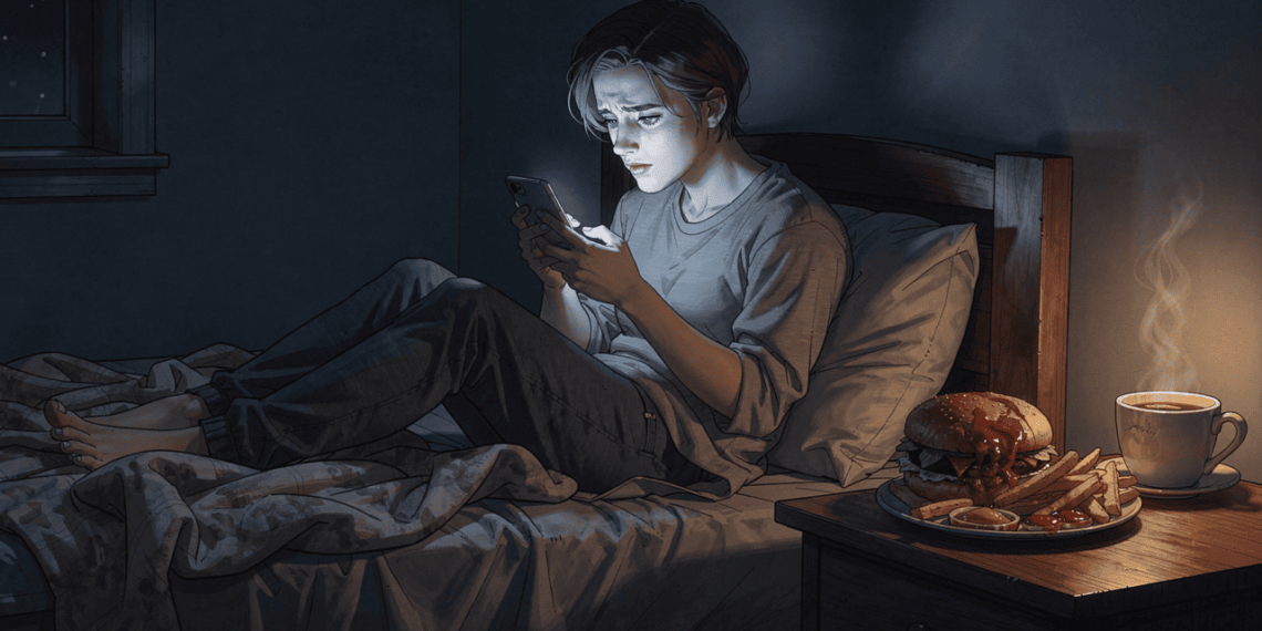 Coisas a evitar se você tem dificuldade de dormir à noite