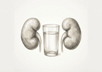 Qual a quantidade ideal de água para rins saudáveis e níveis adequados de ácido úrico?