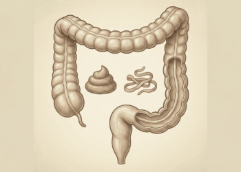 Fezes em forma de lápis: quando manter a calma e quando procurar um médico imediatamente