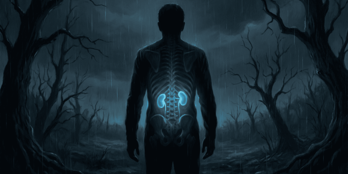 Onde dói quando os rins falham?