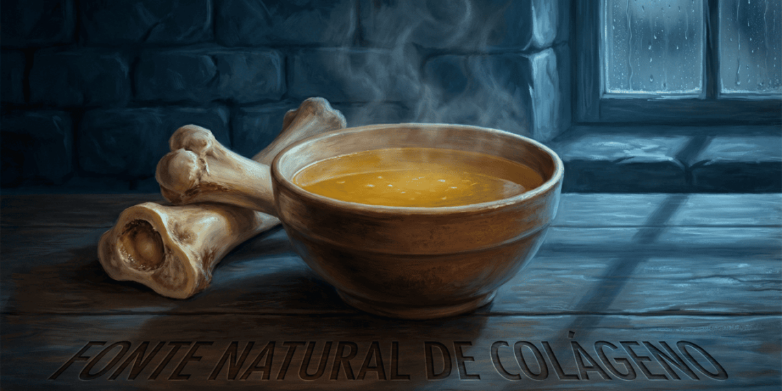 Aprenda a preparar o colágeno caseiro que ajuda a manter ossos e pele firmes