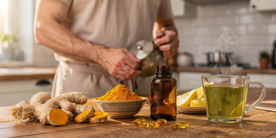 Ingredientes naturais aliados da saúde das articulações que atuam como anti-inflamatórios sem efeitos colaterais