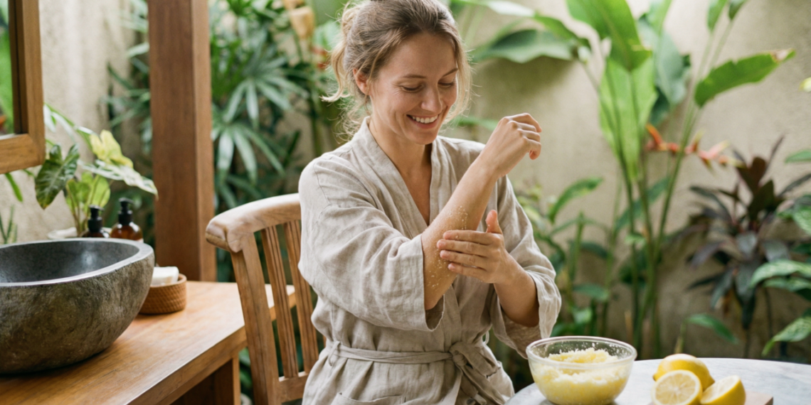 A ciência explica por que cotovelos ficam escuros e como clareá-los usando técnicas comprovadas em casa