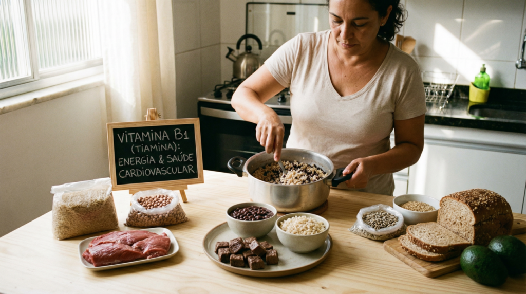 A vitamina que mantém o coração saudável e fornece energia ao corpo