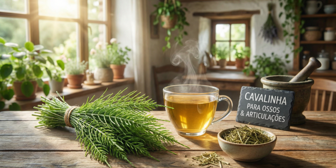 Cavalinha fortalece ossos e melhora cartilagem segundo pesquisa científica experimental