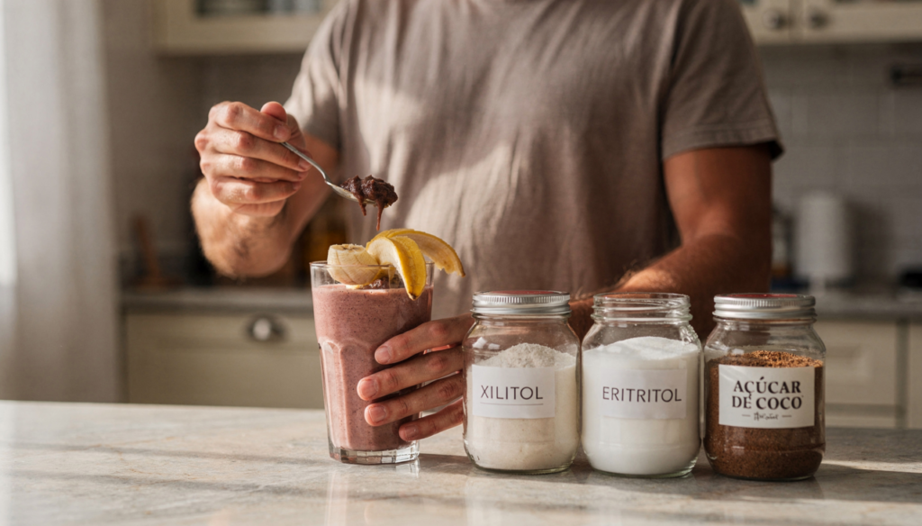 Adoçantes naturais como stevia e xilitol têm benefícios que vão além do sabor, segundo a ciência