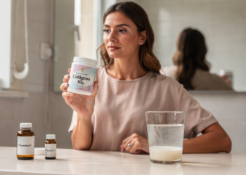 Estudos comprovam que tomar colágeno diariamente pode aumentar a elasticidade e o brilho natural da pele madura