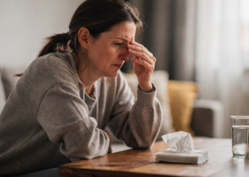 Respirar mal, sentir peso no rosto e dor de cabeça são sinais clássicos da sinusite