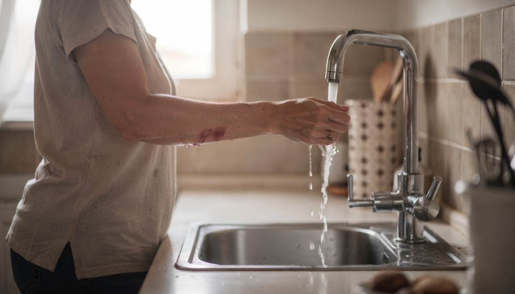 O que fazer nos primeiros minutos da queimadura pode evitar infecção grave?