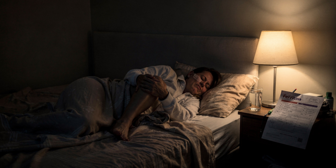 Coceira nas pernas ao deitar pode indicar deficiência de ferro e síndrome das pernas inquietas afirma estudo