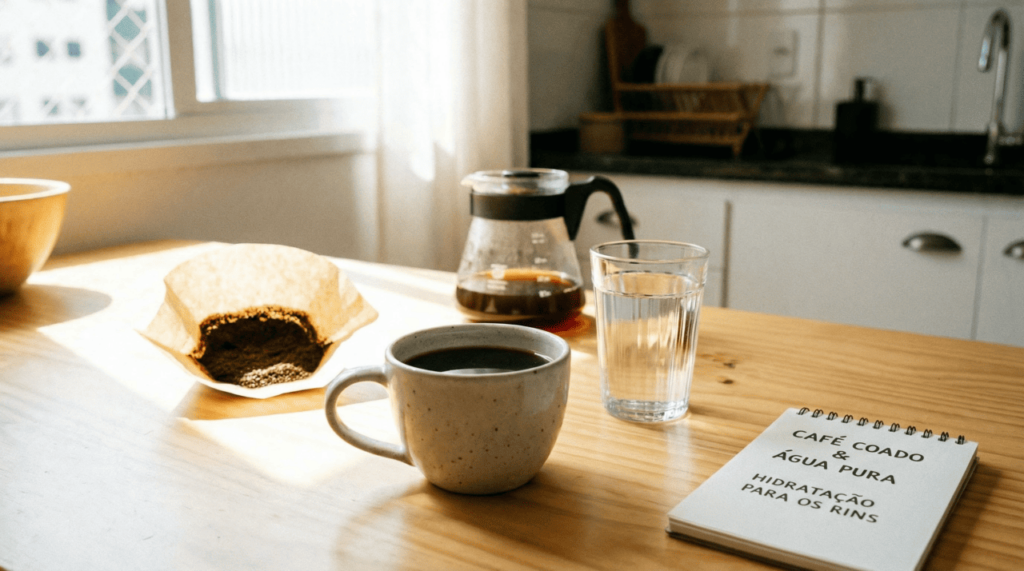 Qual o impacto de consumir café todos os dias nos rins, segundo estudo