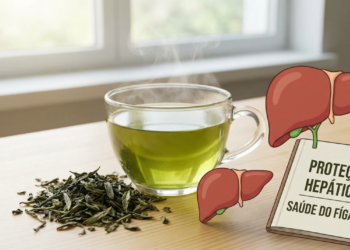 Beber chá verde diariamente favorece a função hepática e protege contra danos segundo pesquisa