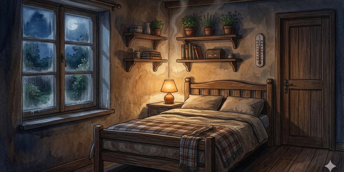 Dormir com a porta fechada pode reduzir a circulação de ar e prejudicar a qualidade do sono.