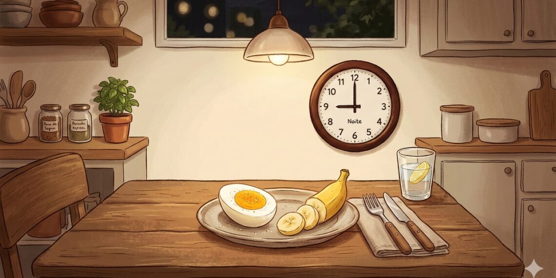 Ovo e banana são fontes naturais de triptofano, nutriente que ajuda a regular o sono e pode favorecer o controle do peso.