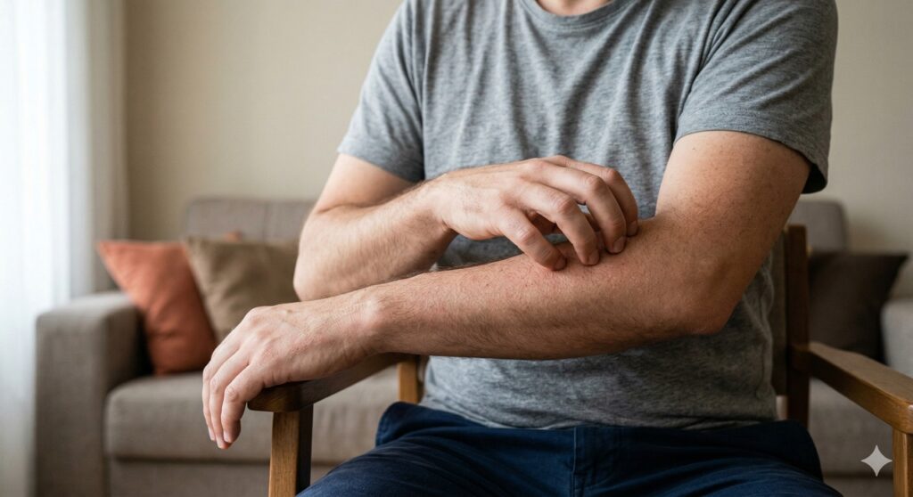 Coceira na pele sem lesões visíveis pode ser um sinal que merece investigação