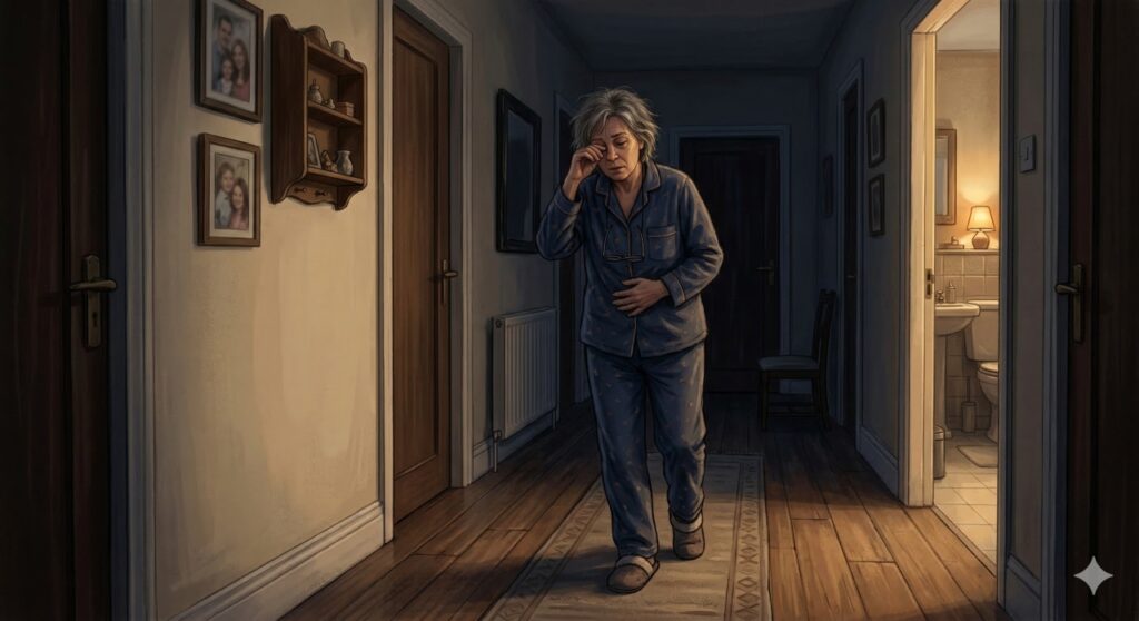 Urinar duas ou mais vezes por noite com frequência merece investigação médica.