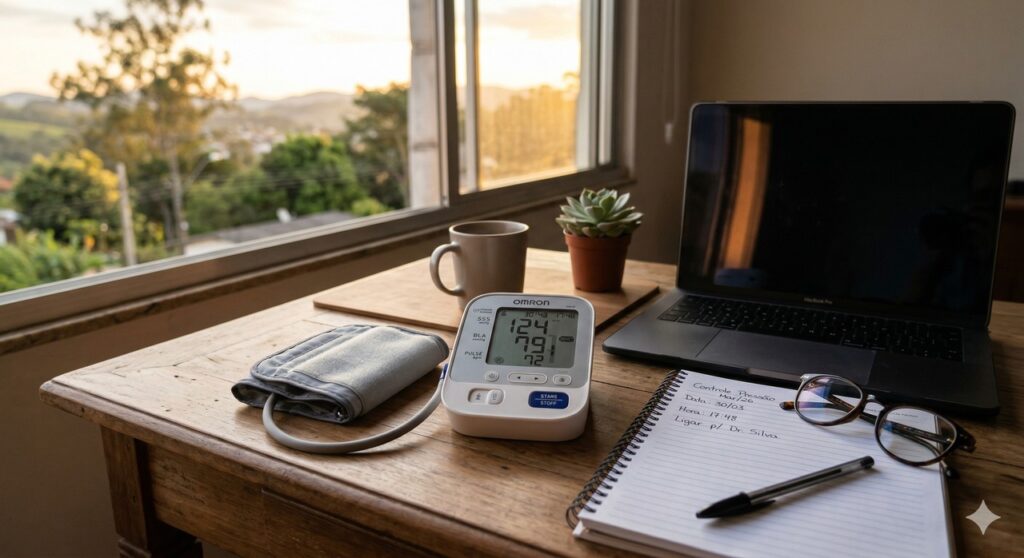 Medir a pressão no fim do expediente pode ajudar a identificar riscos silenciosos ao cérebro.