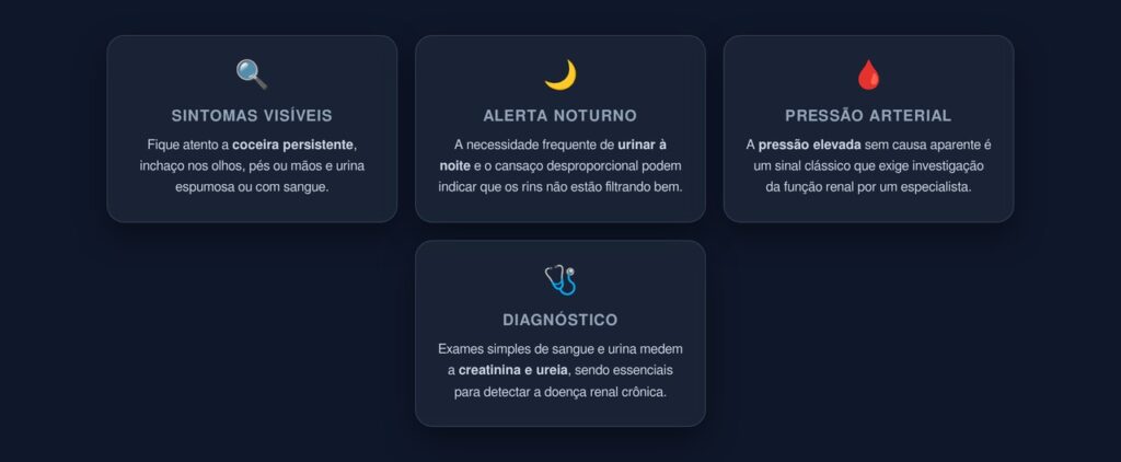 Sinais de Alerta para Avaliação Renal